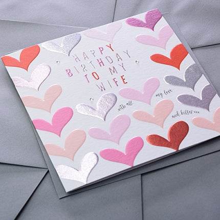 Wife Birthday Card - House of Cards