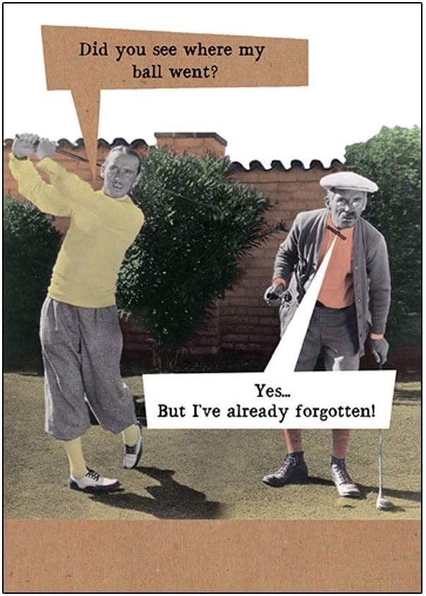 Wheres the Ball Birthday Card - House of Cards