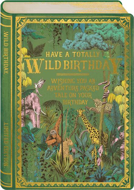 Wild Birthday Card - House of Cards