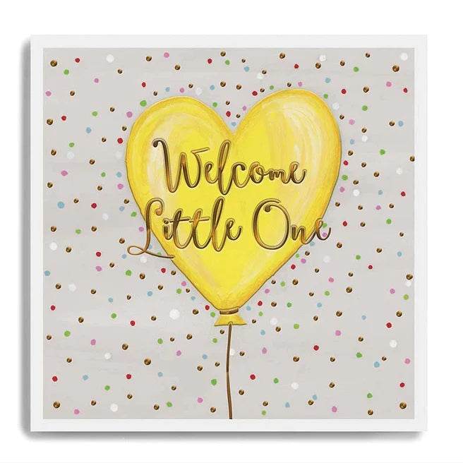 Ruby Welcome Little One Greeting Card - House of Cards