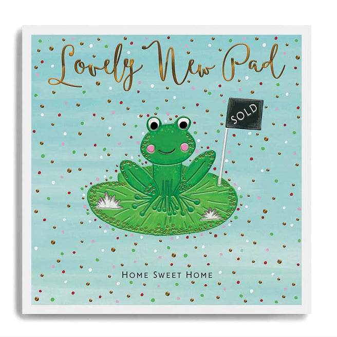 Lovely New Pad Greeting Card - House of Cards