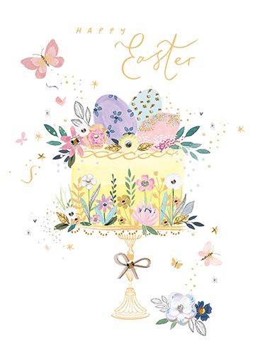 Cake Easter Card - House of Cards