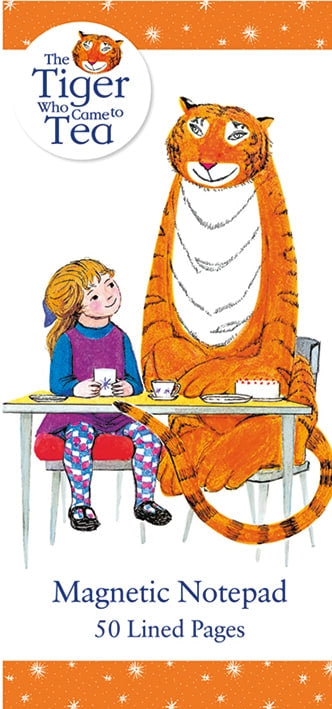 Tiger Who Came To Tea Magnetic Shopping List Pad