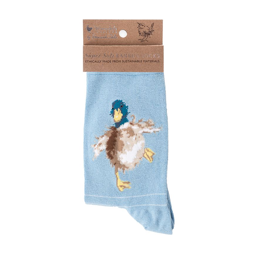 Waddle and Quack Duck Bamboo Socks