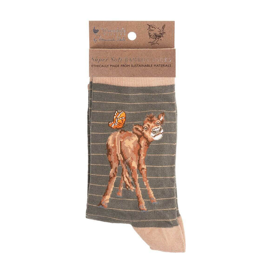 Baby Cow Ladies Bamboo Socks - House of Cards