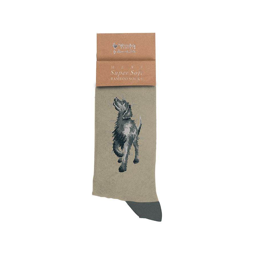 Labrador Men's Bamboo Socks - House of Cards