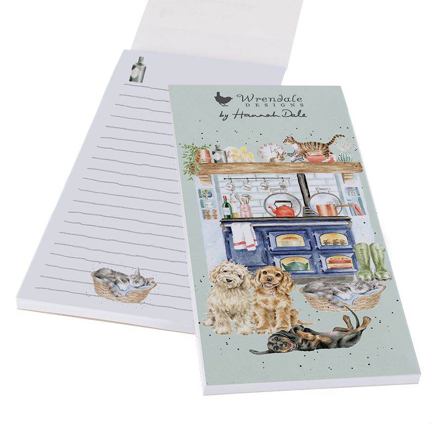 Kitchen Dogs Shopping List Pad - House of Cards