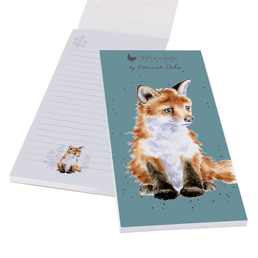 Fox Cub Shopping List Pad