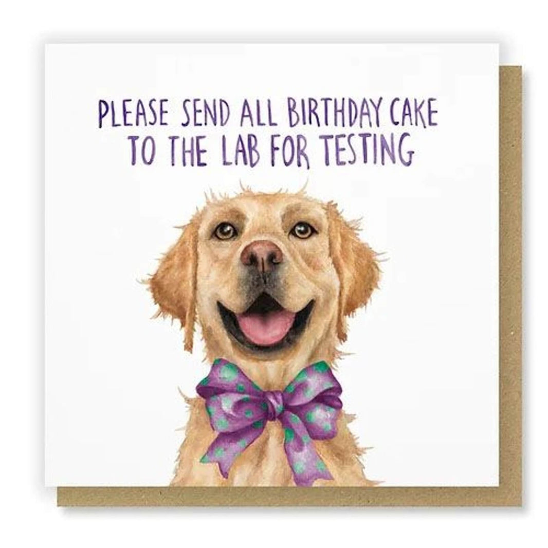 Lab Testing Birthday Card