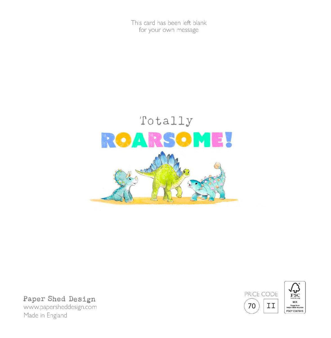 Roarsome Birthday Card - House of Cards