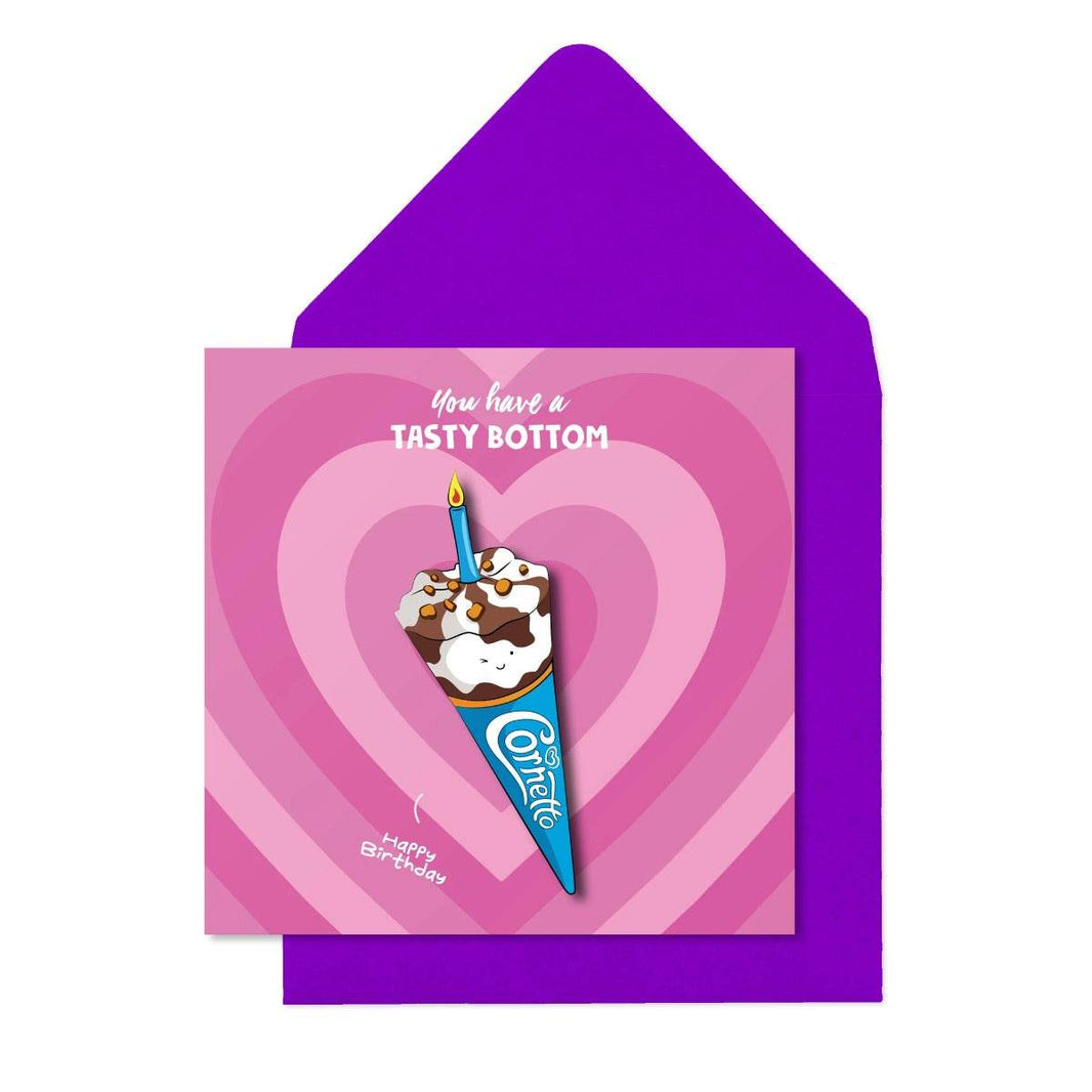 Cornetto Birthday Card - House of Cards
