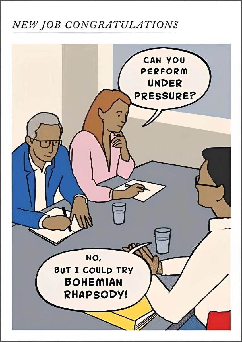 Under Pressure New Job Card - House of Cards