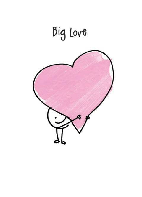 Big Love Greeting Card - House of Cards