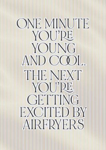 Excited about Air Fryers Greeting Card - House of Cards
