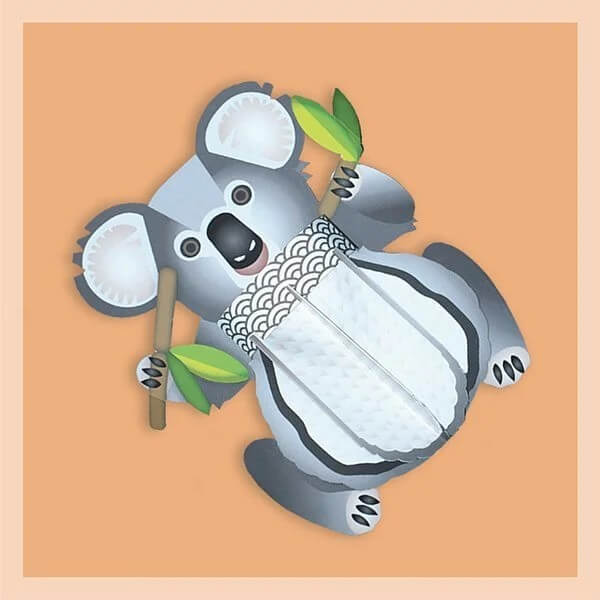 Koala Bonnie Greeting Card