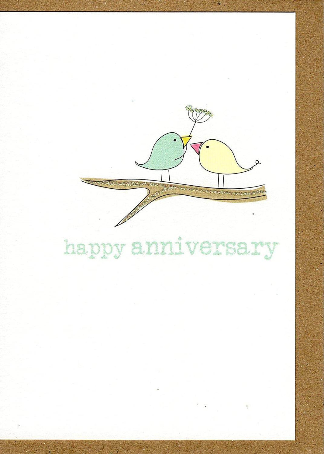 Love Birds Anniversary Card - House of Cards