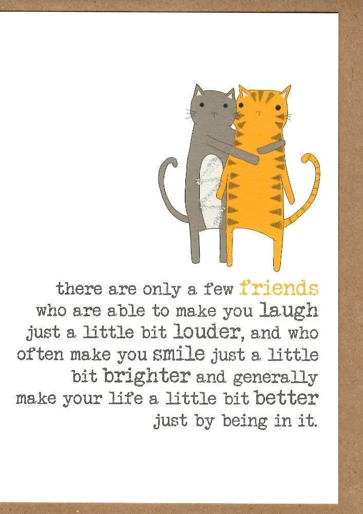 Laugh and Smile with Friends Greeting Card - House of Cards