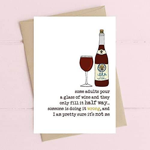 Doing it Wrong Greeting Card - House of Cards