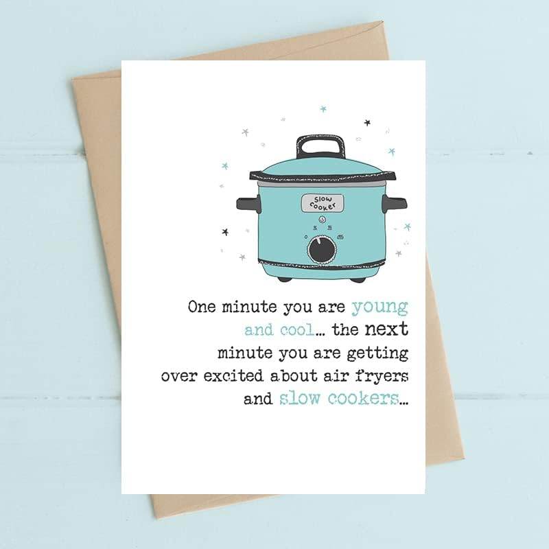 Young and Cool Greeting Card - House of Cards