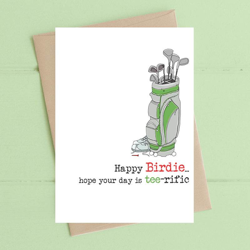 Tee rific Birthday Card - House of Cards