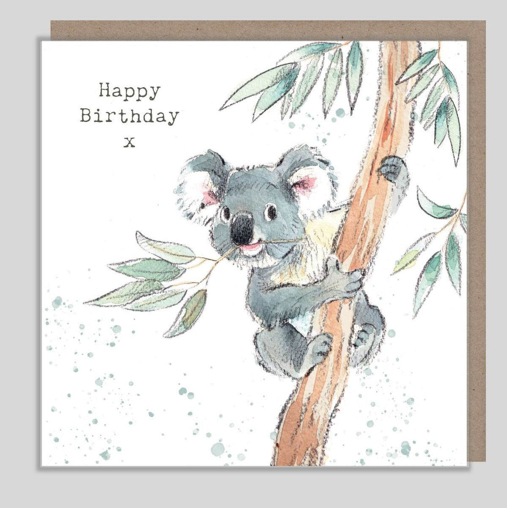 Koala Birthday Card - House of Cards