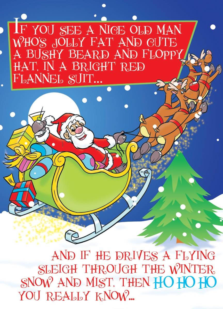 If You See A Man Christmas Card - House of Cards
