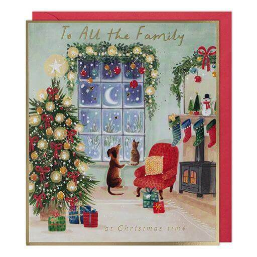 All the Family Christmas Card - House of Cards