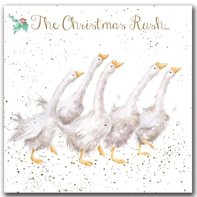 The Christmas Rush Christmas Cards