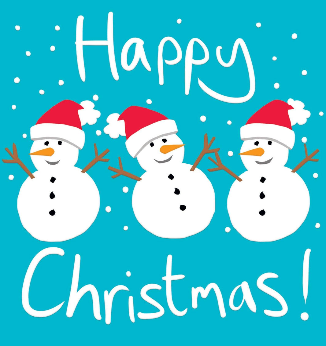 Snowmen Christmas Card - House of Cards