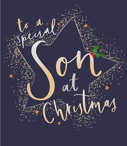 Son Star Christmas Card - House of Cards