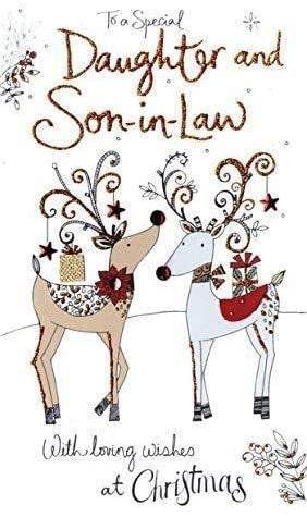 Daughter and Son-in-law Christmas Card - House of Cards