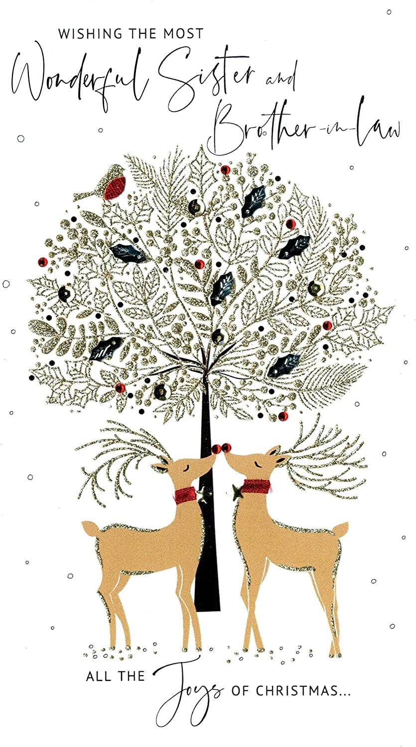 Sister and Brother-in-law Christmas Card - House of Cards