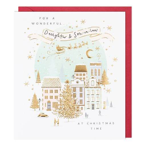 Daughter & Son-in-Law Christmas Card - House of Cards