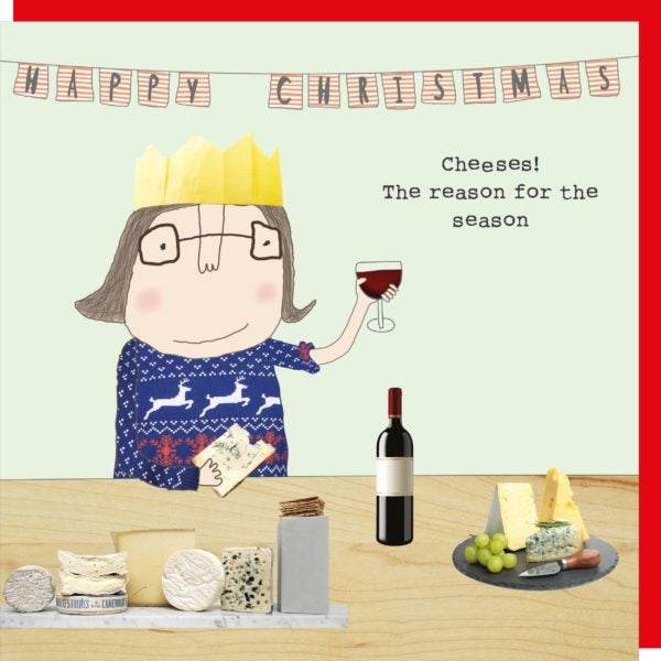 Cheeses Christmas Card - House of Cards