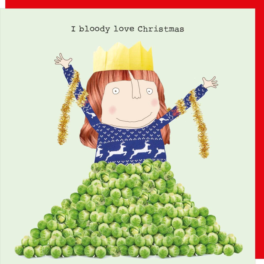 Bloody Love Christmas Card - House of Cards