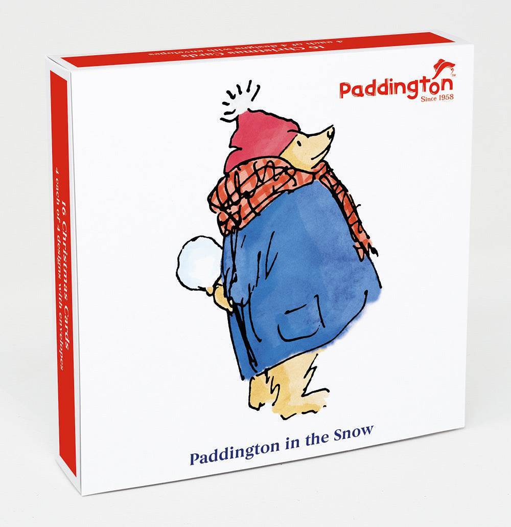 Paddington Bear 16 Christmas Cards Box - House of Cards