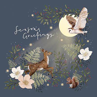 Woodland Animals CP Christmas Cards - House of Cards