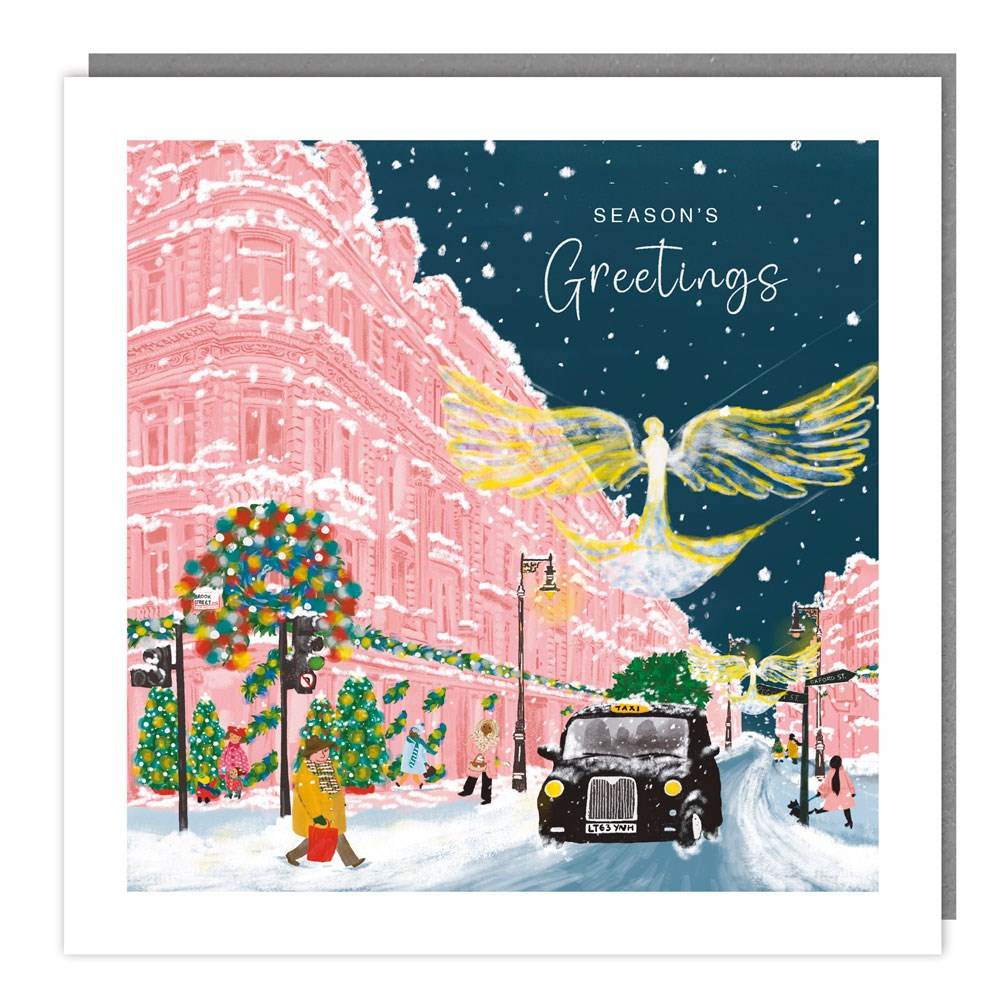 5 St. James Angel Charity Christmas Cards - House of Cards