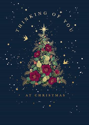 Thinking of You Tree Christmas Card