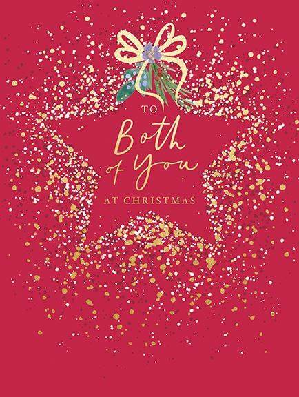 Both of You Star Christmas Card - House of Cards