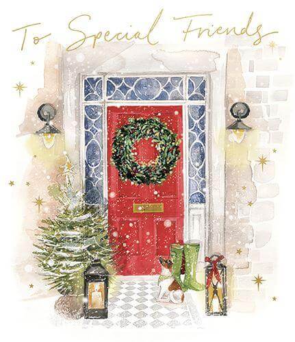 Special Friends Christmas Card - House of Cards
