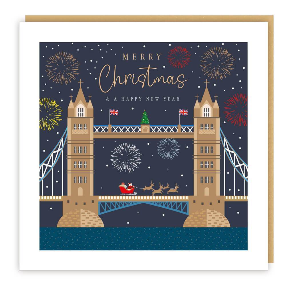 Tower Bridge Christmas Card - House of Cards