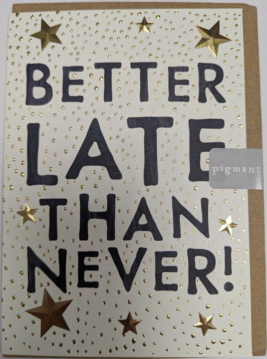 Belated Birthday Card - House of Cards