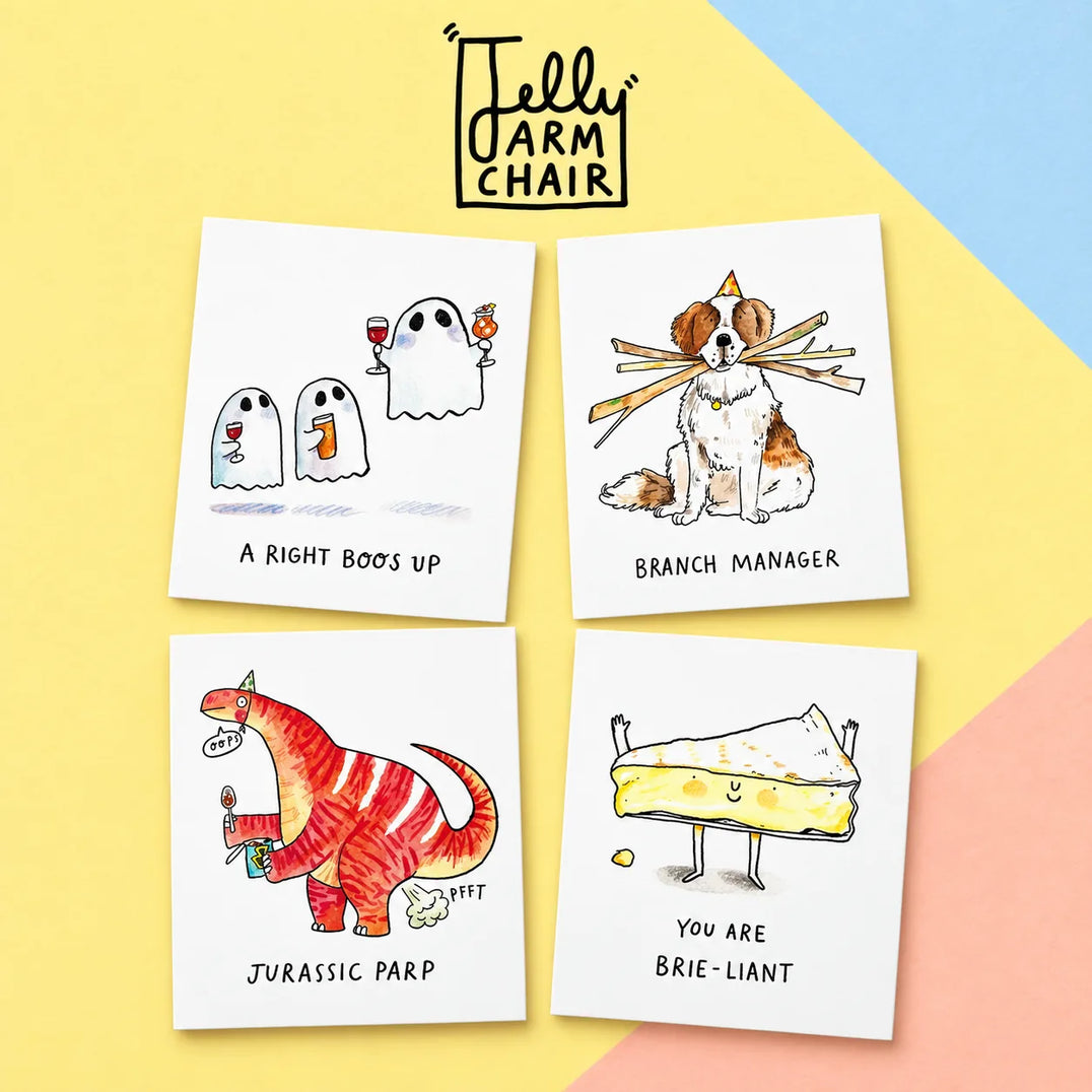 Jelly Armchair Cards