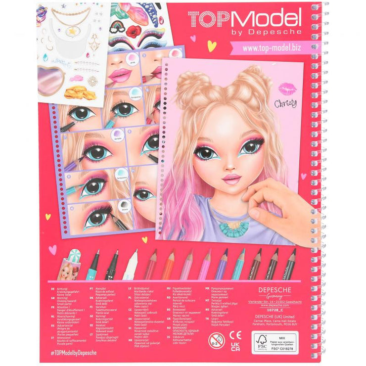 Make-up Colouring Book