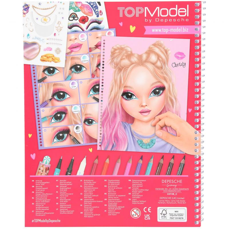 Make-up Colouring Book