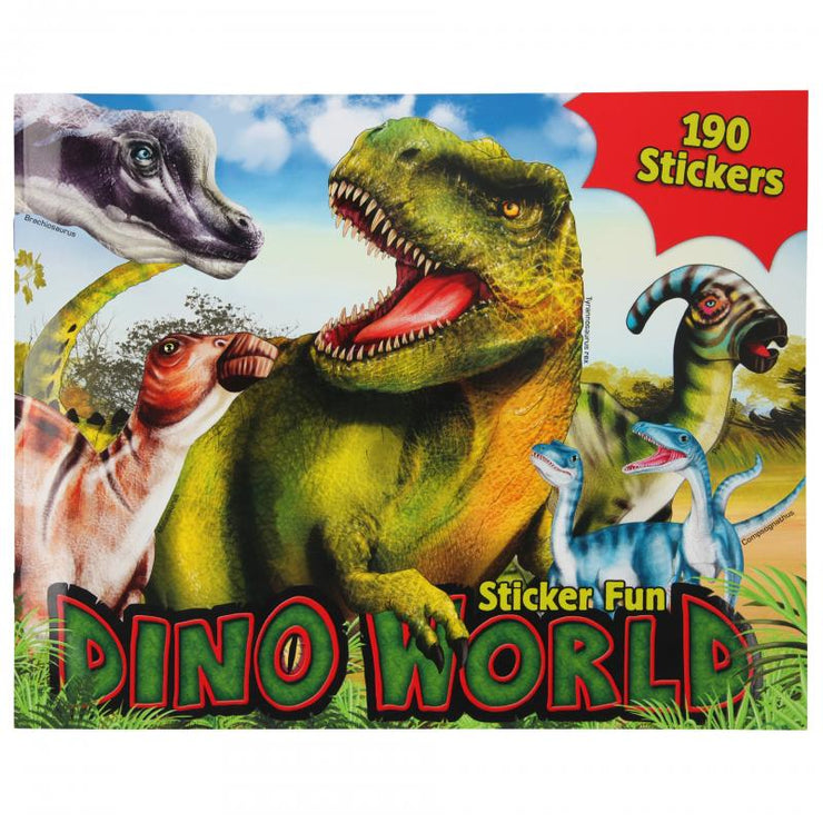 Dino World Sticker Fun Activity Book