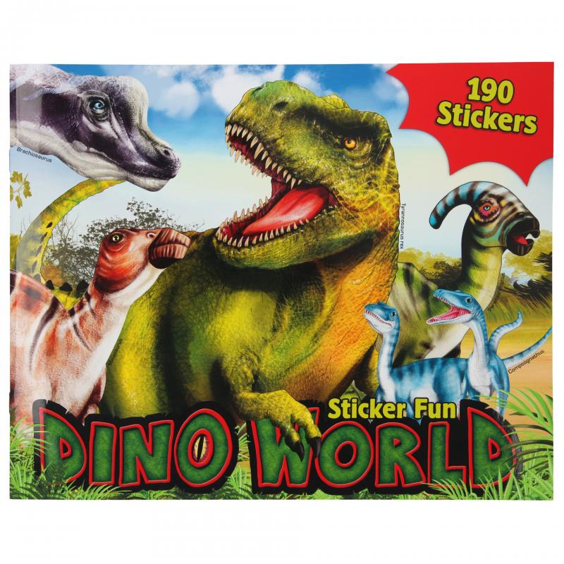 Dino World Sticker Fun Activity Book