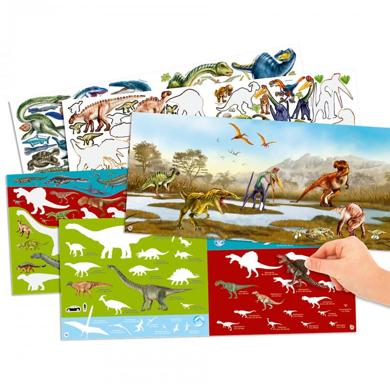 Dino World Sticker Fun Activity Book