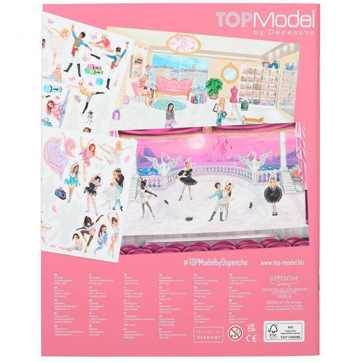Ballet Stickerworld Book - House of Cards